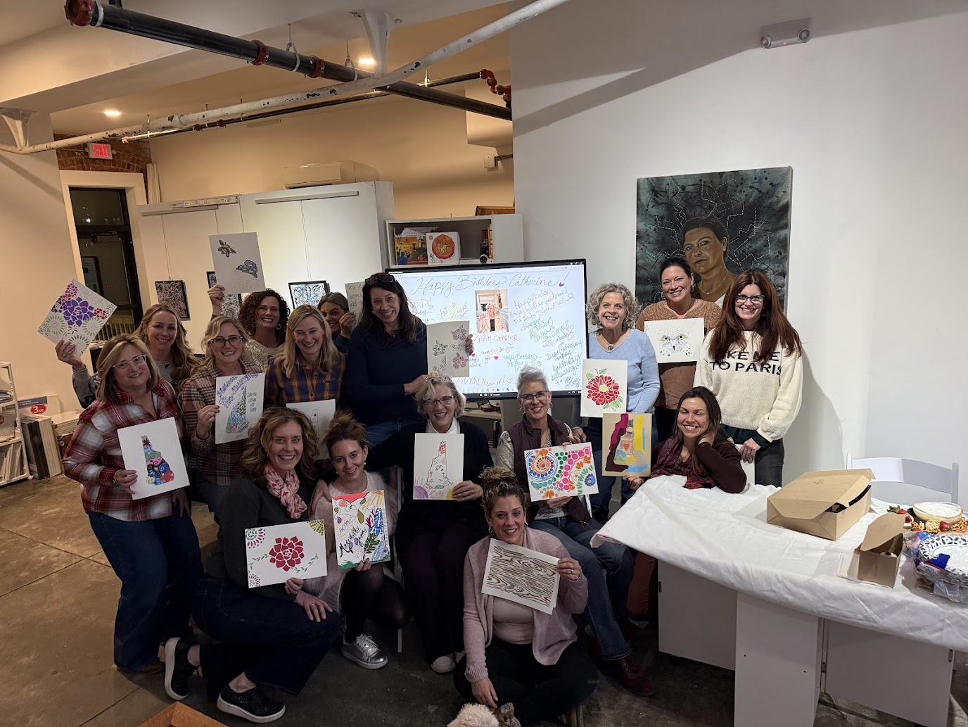 host an art party