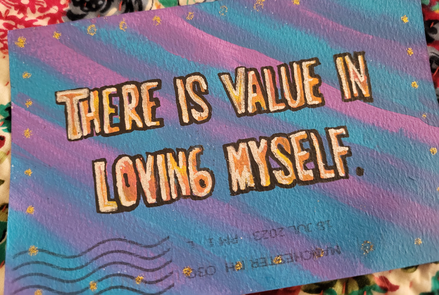 Postcard making
